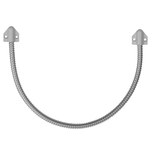 Standard 12" Flexible Door Loop Cord, Silver Finish