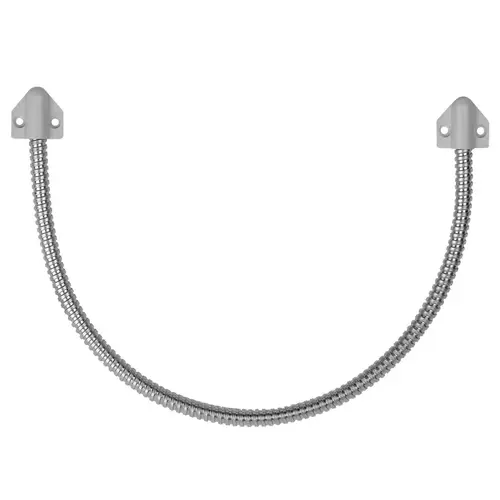 Standard 12" Flexible Door Loop Cord, Silver Finish