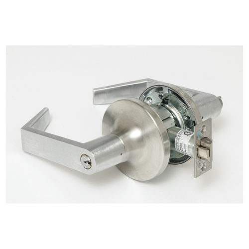 5300LN Series Standard Duty Lever Lock, Satin Chrome