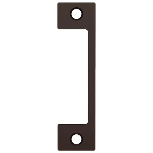 Faceplate for HES 1006 Series Electric Strikes for Use with Mortise Locksets with a 1 Inch Deadbolt