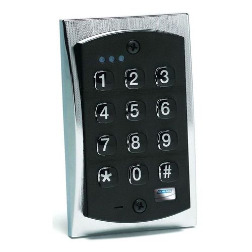 Schlage Electronics KP2000E Flush Mount Backlit Access Control Offline Keypad