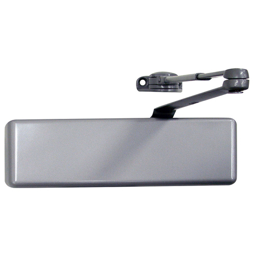 4030 Series Size 1 to 4 Sprayed Aluminum Grade 1 Surface Door Closer, Hold Open Arm, Right Hand