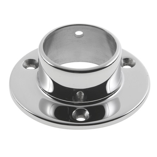 Wall Flange for 1.5-Inch Tubing 1.5" 316-Grade Polished Stainless Steel