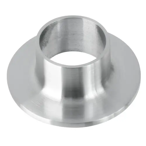 Undrilled Wall Flange for 1-Inch Tubing Undrilled 1" 304-Grade Satin Stainless Steel