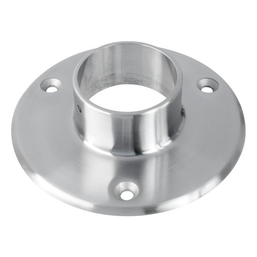 Floor Flange for 2-Inch Tubing 2" 304-Grade Satin Stainless Steel