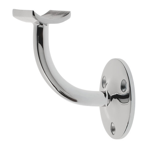 Marine-Grade A4 Stainless Steel Handrail Bracket 1.67" 316-Grade Polished Stainless Steel