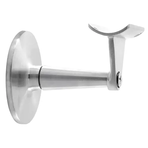 Lavi 49-308U/1H Modular Undrilled Stainless Steel Handrail Bracket Satin