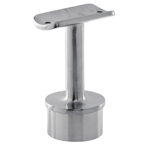 Tall Handrail Saddle for 2-inch Tubing .060" 1.67" Round Tubing 2" 316-Grade Satin Stainless Steel