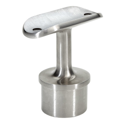 Short Handrail Saddle for 1.67-inch OD Tubing .080" 1.67" Round Tubing 316-Grade Satin Stainless Steel