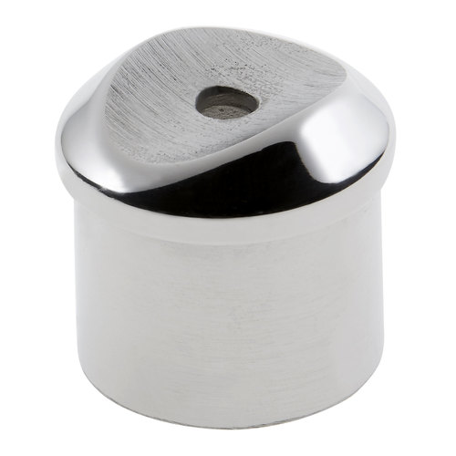 Perpendicular Collar Railing Component .060" 1.5" 316-Grade Polished Stainless Steel