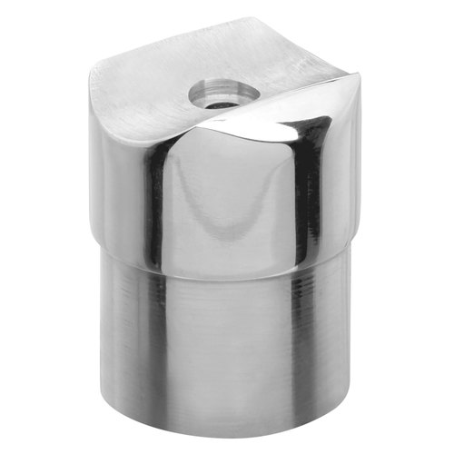 Perpendicular Collar Railing Component .050" 1.5" 304-Grade Polished Stainless Steel