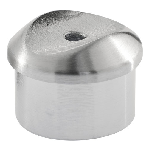 Perpendicular Collar for Stainless Steel Tubing .080" 1.67" 316-Grade Satin Stainless Steel