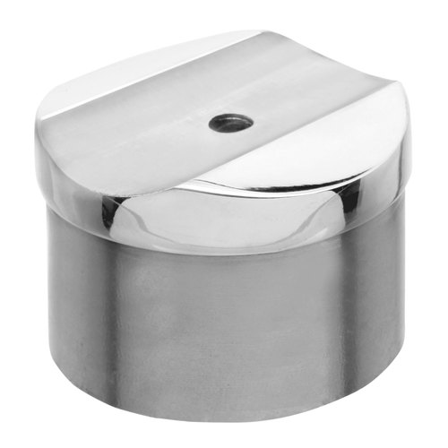 Perpendicular Collar for 2-inch Railing .050" 2" 304-Grade Polished Stainless Steel