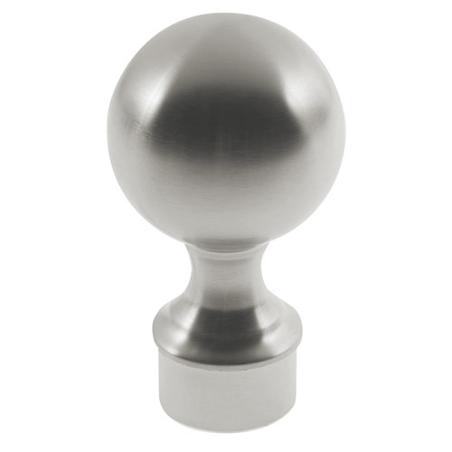 Ball Finial Railing Component for 2-inch Railing .060" 2" 316-Grade Satin Stainless Steel