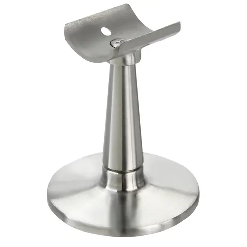 Lavi 49-348U/1H Modular Undrilled Handrail Saddle For Short Wall Railing Modular Component Satin