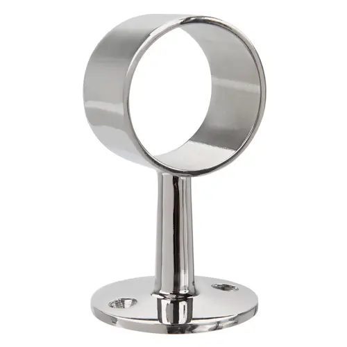 Flush Center Post for 2-inch Tubing 2" 304-Grade Polished Stainless Steel