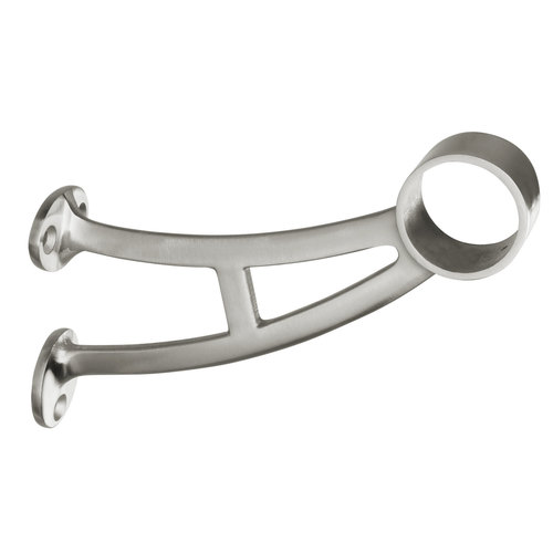 Lavi 44-402/1H Bar Mounted Footrail Bracket for 1.5-inch Tubing 1.5" 304-Grade Satin Stainless Steel