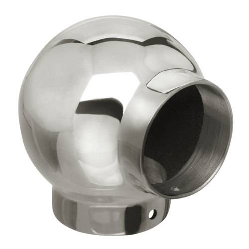 Ball El Railing Component for 1.5-Inch Handrail 1.5" 304-Grade Polished Stainless Steel