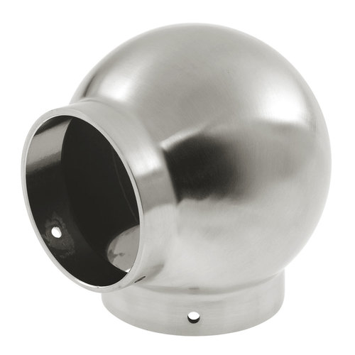 Ball Fitting for 2-Inch Railing Tube 2" 304-Grade Satin Stainless Steel