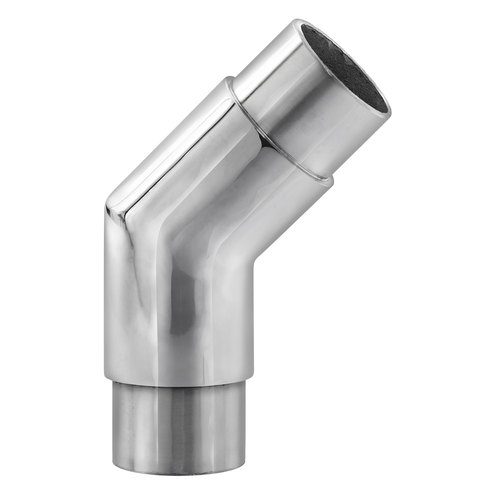 Lavi 47-730/424 Flush Elbow Railing Component for Stainless Steel Tubing .080" 1.67" 316-Grade Polished Stainless Steel