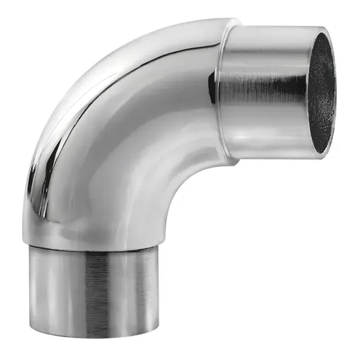 Lavi 47-731/424 90 degree Flush Radius Elbow Component for Stainless Steel Railing .080" 1.67" 316-Grade Polished Stainless Steel