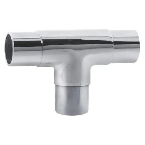 180 degree "T" Elbow Component for Handrail Systems .050" 1.5" 304-Grade Polished Stainless Steel