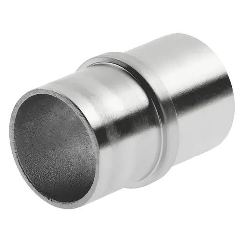 Splice Connector for 1.5-Inch Tubing .060" 1.5" 316-Grade Satin Stainless Steel