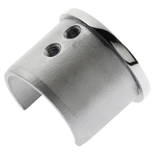 Flush End Cap for Channel Tubing .060" 1.67" 316-Grade Polished Stainless Steel