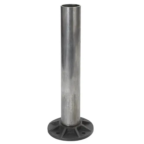 2" Steel Flange With 11 1/4" Tall Steel Rod Insert