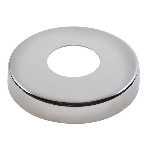 Railing Flange Cover for 2-Inch Tubing 2" 316-Grade Polished Stainless Steel