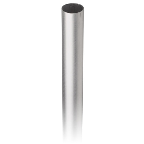 1-inch Round Railing Tubing .050" 4 feet 1" 304-Grade Satin Stainless Steel