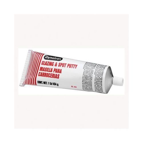 Dynatron 650 650 Glazing and Spot Putty, 16 oz Tube, Red, Paste
