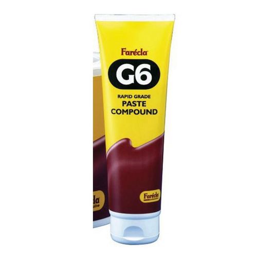 Farecla G6-400 G6 Series Rapid Grade Paste Compound, 400 g Tube, Cream, Solid