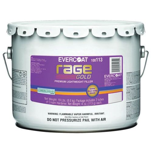 Evercoat 100113 Lightweight Premium Body Filler, 3 gal Pail, Gray, Liquid