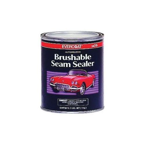 Evercoat 100365 Brushable Seam Sealer, 1 qt Can, Liquid, Gray, 1 hr Curing, Paintable (Y/N): Yes