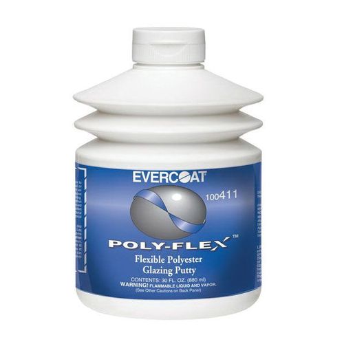 Evercoat 100411 Polyester Glazing Putty, 30 oz Pumptainer, Flowable Liquid