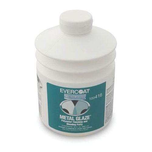 Polyester Finishing and Blending Putty, 30 oz Pump, Thixotropic Liquid Light Green