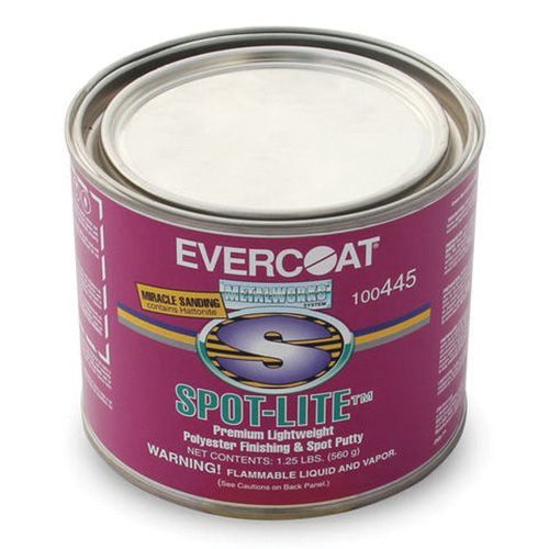 Evercoat 100445 Lightweight Premium Polyester Finishing and Spot Putty, 20 oz Can, White, Paste