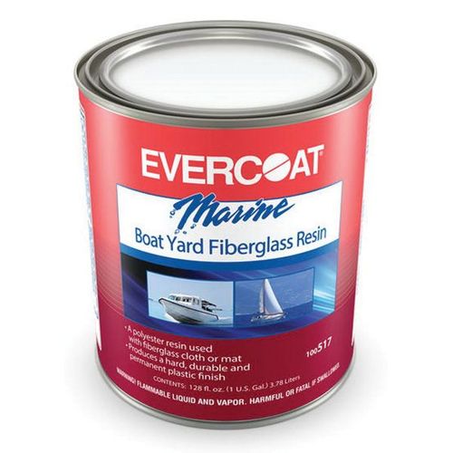 Evercoat 100517 Boat Yard Resin, 1 gal Can, Amber Pink Hazy, Liquid
