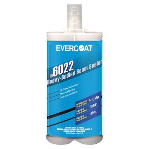 Evercoat 106022 Heavy Bodied Seam Sealer, 200 mL Cartridge, Paste, Beige, 4 hr Curing