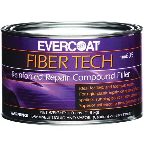 Reinforced Repair Compound Filler, 0.5 gal Pouch, Magenta, Heavy Paste