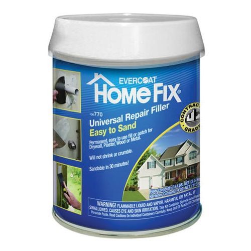 Universal Repair Filler, 8 lb Can, Gray, Liquid