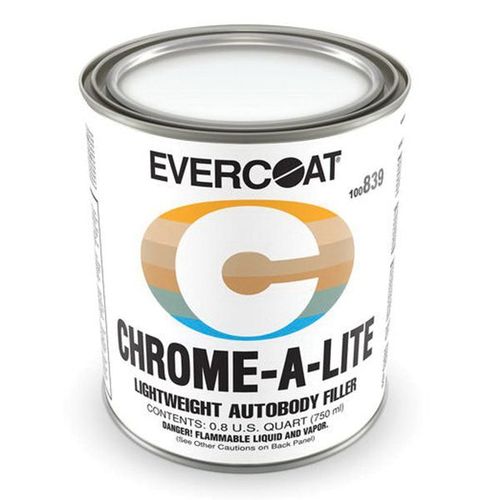 Evercoat 100839 Professional Lightweight Body Filler, 750 mL Can, Yellow, Liquid