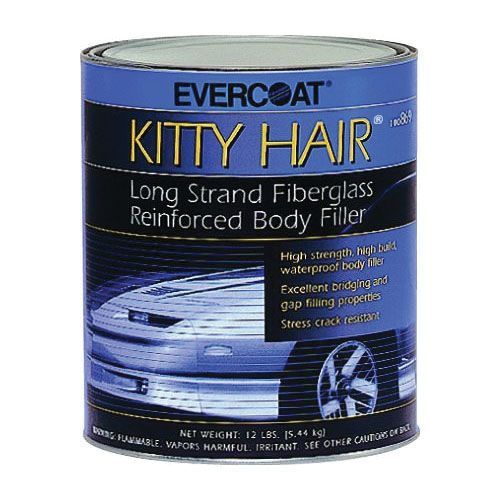 Evercoat 100869 Long Strand Fiberglass Reinforced Body Filler, 1 gal Can, Paste, Long Strand