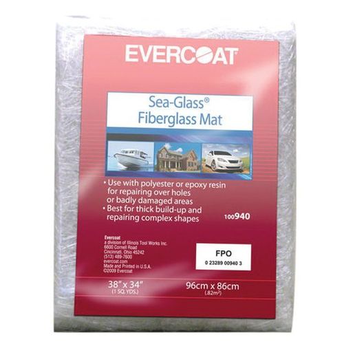 Fiberglass Mat, 11.5 oz Bag, White/Neutral, Solid