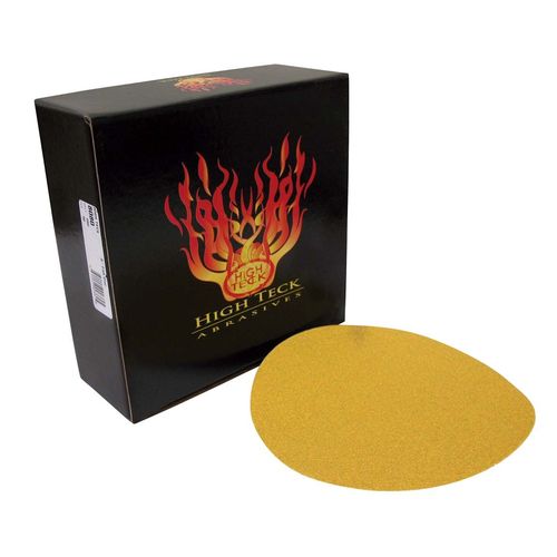 8" Gold PSA Disc - 80 grit - pack of 50