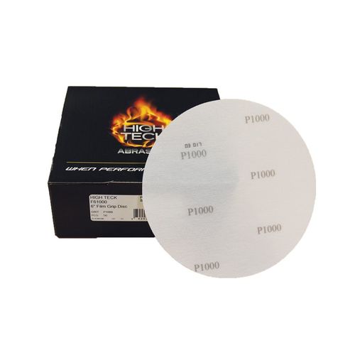 High Teck Products F61200 6" Film Grip Disc - P1200 - pack of 50