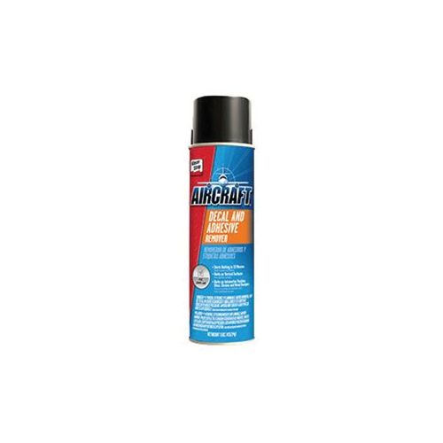 Decal and Adhesive Remover, 15 oz Aerosol Can, Water White, Liquid