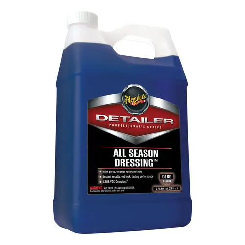 Meguiar's D16001 All Season Dressing, 1 gal Can, Blue