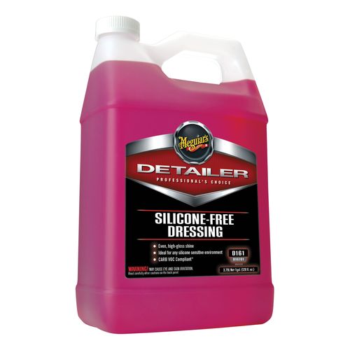 Meguiar's D16101 Silicone-Free Dressing, 1 gal Can, Bright Pink